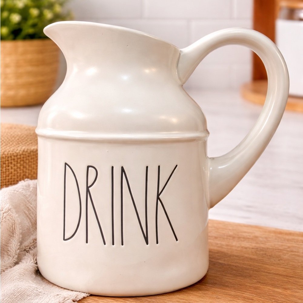 Rae Dunn DRINK Pitcher